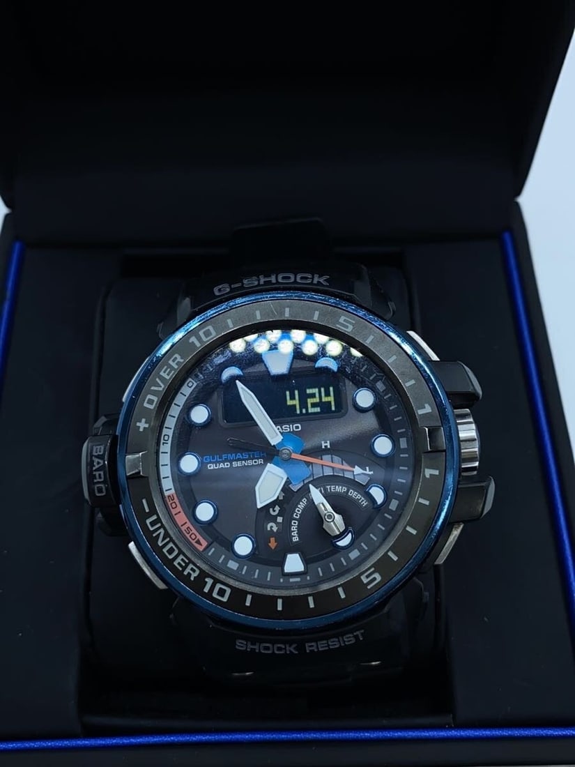 Casio G Shock Gulfmaster GWN Q1000A 1AJF Men's Wristwatch (1 of 5)