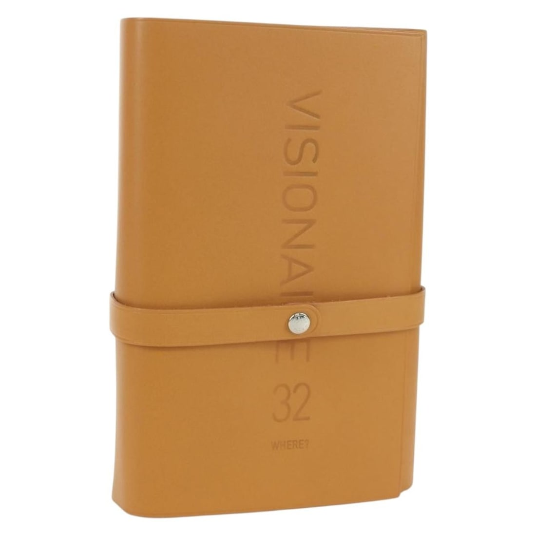 Hermes Visionaire 32 leather postcard set beige silver with box (1 of 18)