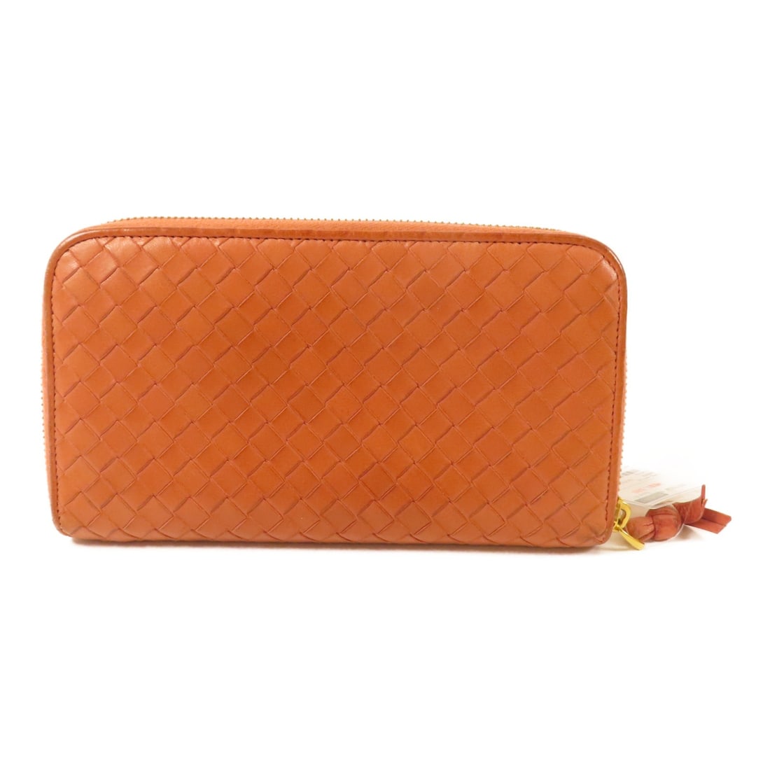 Bottega Veneta 114076 Intrecciato Leather Around Wallet Brown (1 of 18)