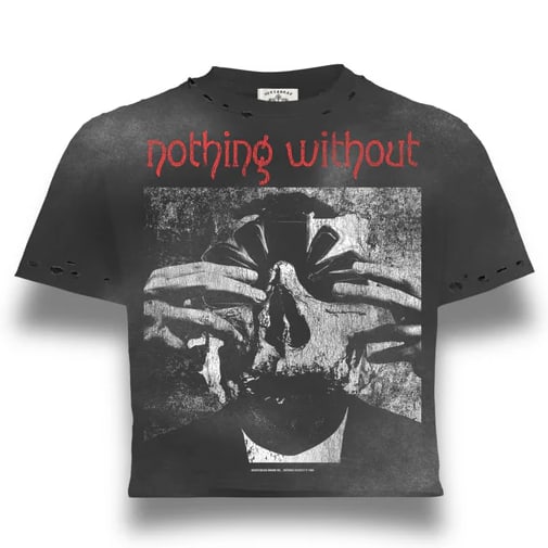Vertabrae Black Pressure Point T Shirt Extra Large (1 of 1)