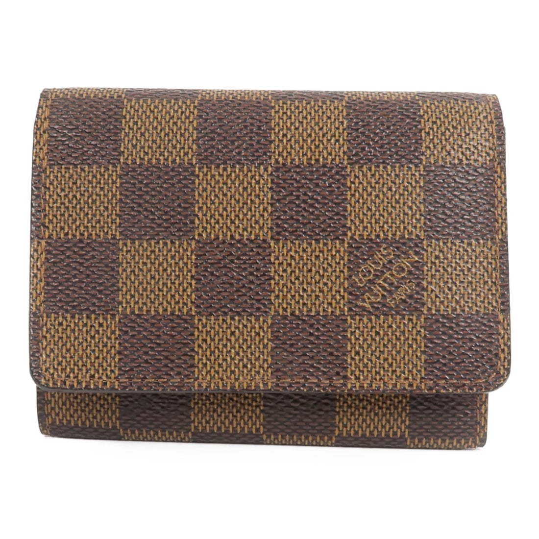 Louis Vuitton N62920 Enveloppe Card Case Damier Brown (1 of 15)