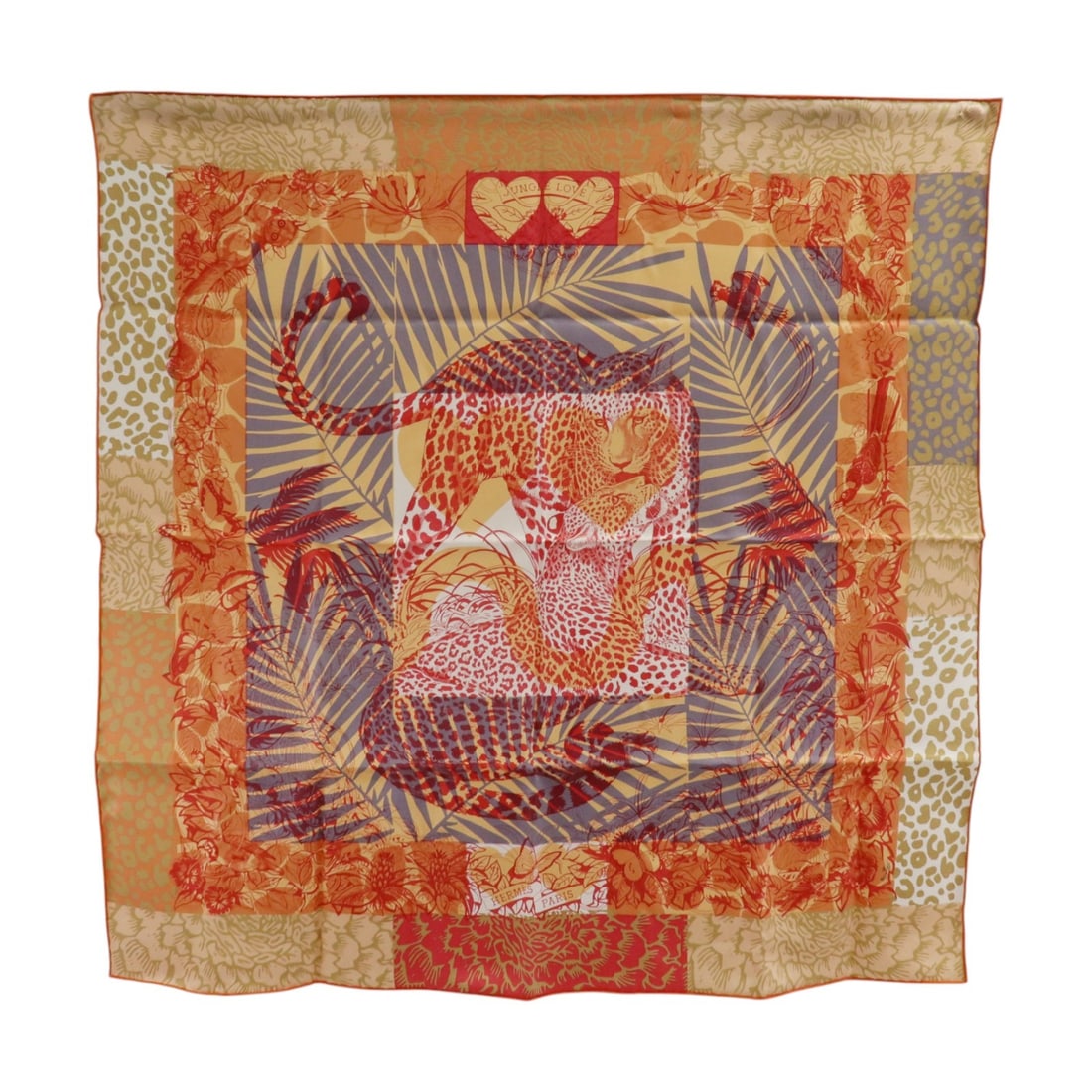 Hermes Silk Scarf 65x65cm Orange Red Multicolor: Hermes Silk Scarf 65x65cm Orange Red Multicolor Hermes silk scarf in orange, red, and multicolor, sized 65 cm x 65 cm (25.6 in x 25.6 in). The item is described as pristine condition and comes with st
