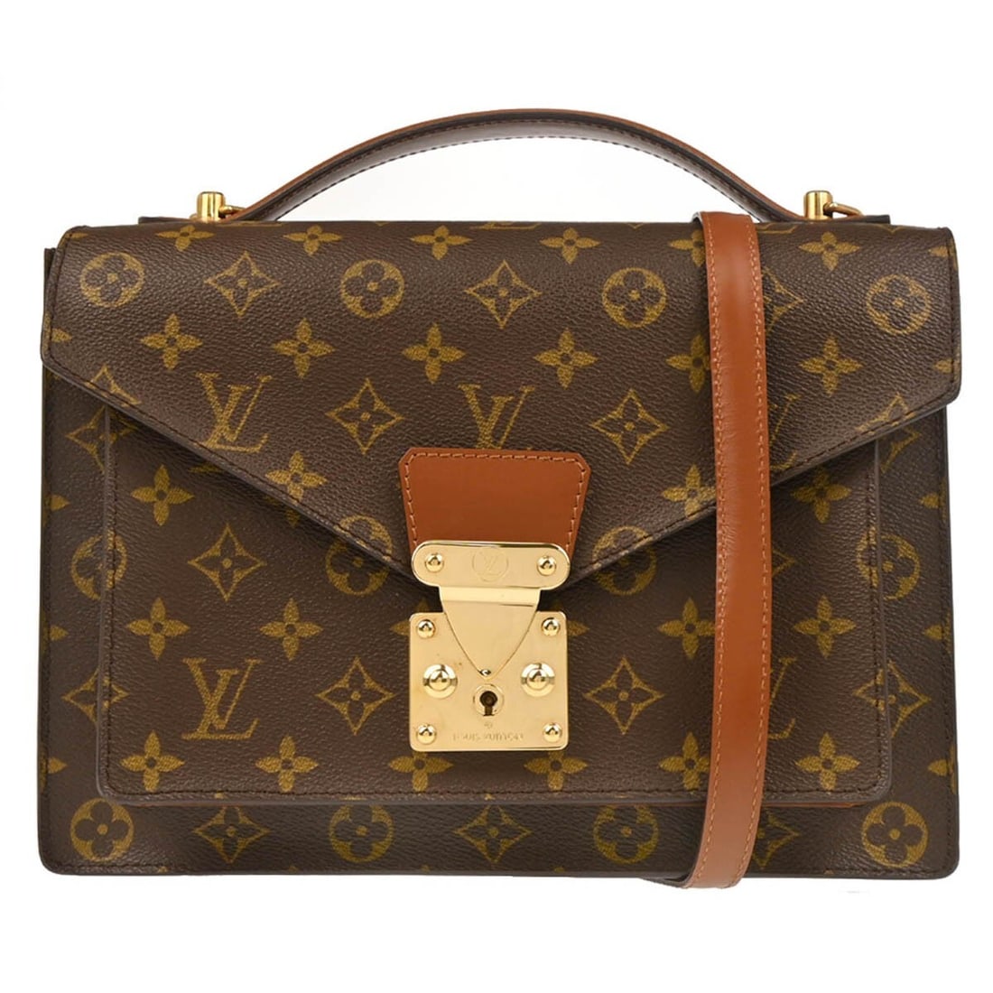 Louis Vuitton Monceau 28 Monogram Canvas Business Handbag M51185 (1 of 11)