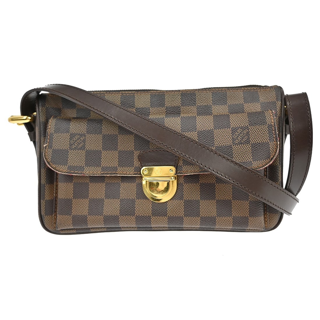 Louis Vuitton Ravello GM Damier Ebene Shoulder Bag N60006 (1 of 15)