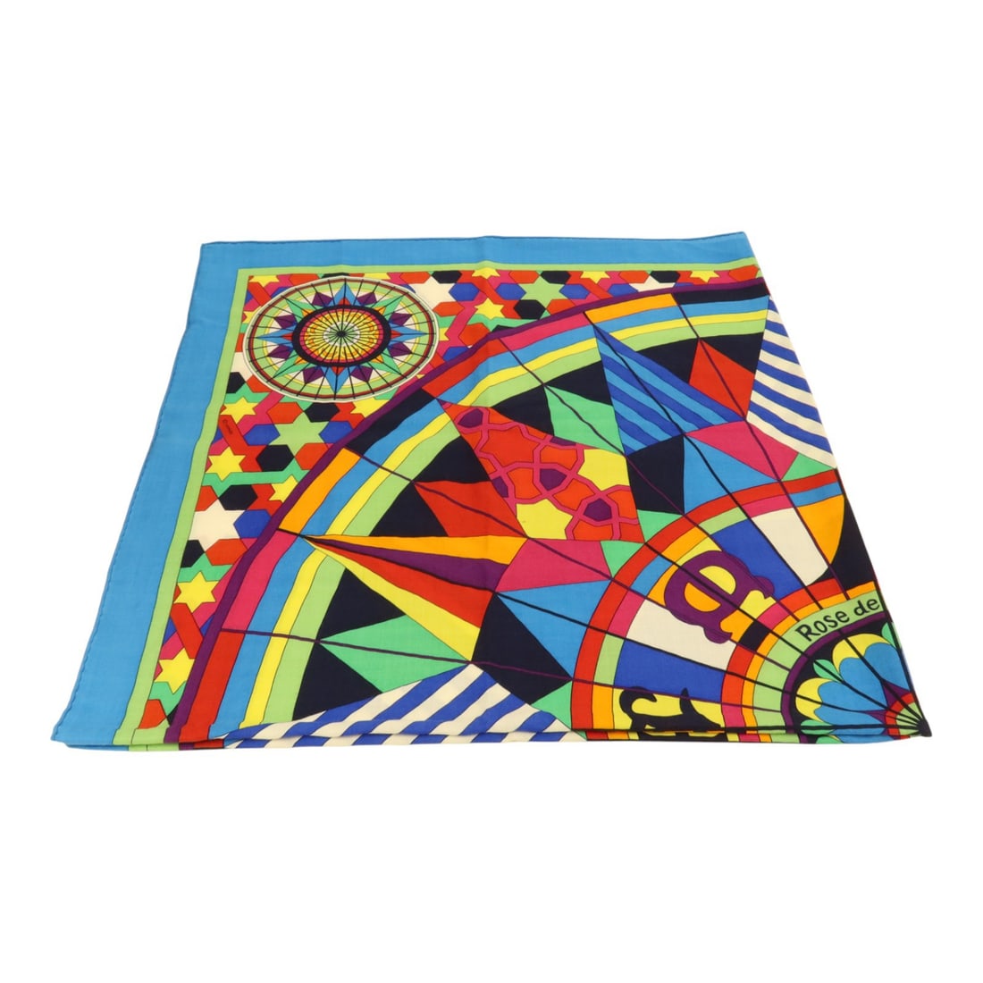 Hermes 140x140cm Cashmere Silk Scarf Blue Multicolor Women: Hermes 140x140cm Cashmere Silk Scarf Blue Multicolor Women Hermes scarf in a 140 cm x 140 cm square format, made from cashmere and silk. The design is multicolor with blue, red, green, and blue/multi 