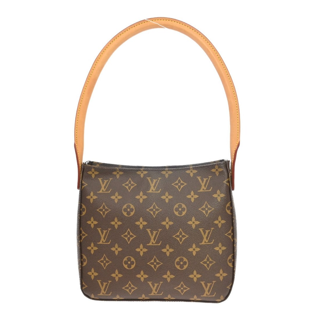 Louis Vuitton Looping MM Monogram Canvas Shoulder Bag M51146: Louis Vuitton Looping MM Monogram Canvas Shoulder Bag M51146 Louis Vuitton Monogram Looping MM handbag in brown Monogram canvas and leather, made in France. This vintage medium shoulder bag features a