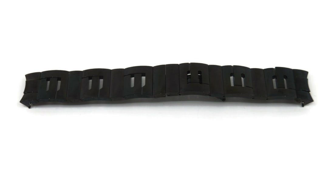 Jacob & Co Authentic Black PVD Stainless Steel 22mm Bracelet (1 of 5)