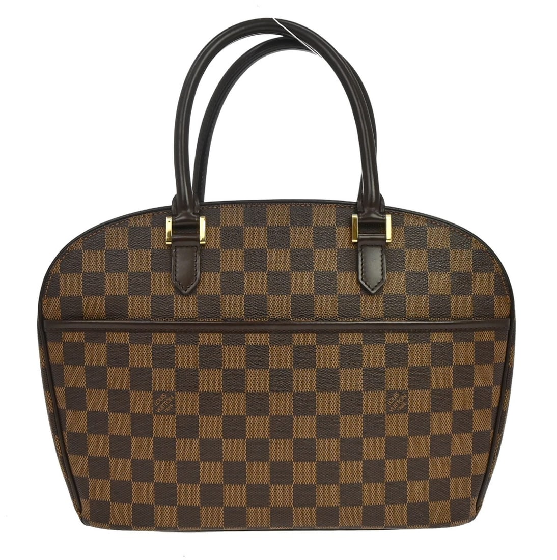 Louis Vuitton Sarria Horizontal Damier Ebene Brown Zip Handbag N51282 (1 of 14)