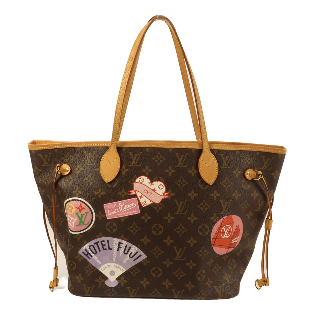 Louis Vuitton Neverfull MM Monogram Shoulder Bag M43988 with Pouch (1 of 14)