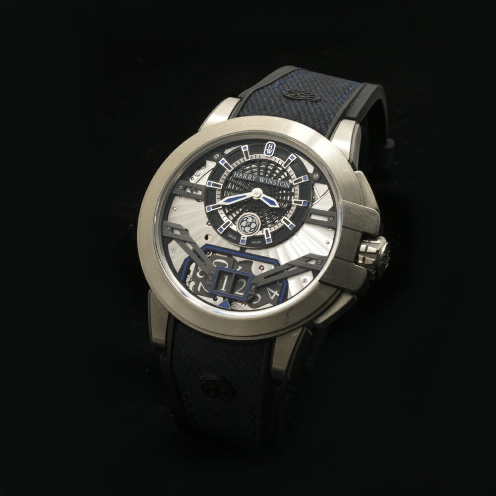 Harry Winston Ocean Project Z11 Limited Edition Men's Automatic Watch: Harry Winston Ocean Project Z11 Limited Edition Men's Automatic Watch This Harry Winston Ocean Project Z11 men's wristwatch is a limited edition timepiece crafted in Switzerland, with only 300 units p