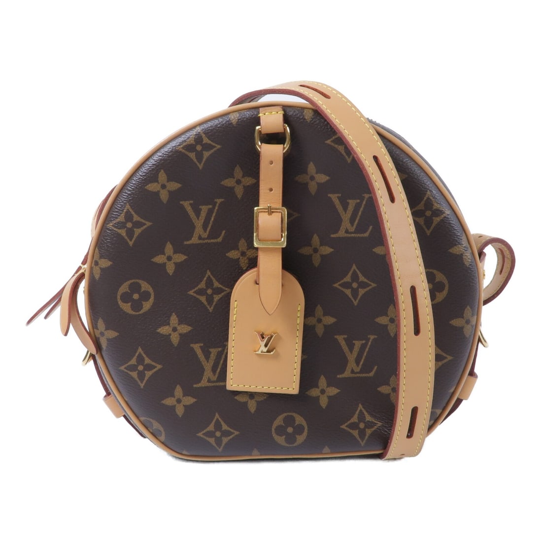 Louis Vuitton M45647 Boite Chapeau Souple Monogram Shoulder Bag: Louis Vuitton M45647 Boite Chapeau Souple Monogram Shoulder Bag A Louis Vuitton Boite Chapeau Souple shoulder bag in brown Monogram and PVC coated canvas. This model is identified as M45647 and comes 
