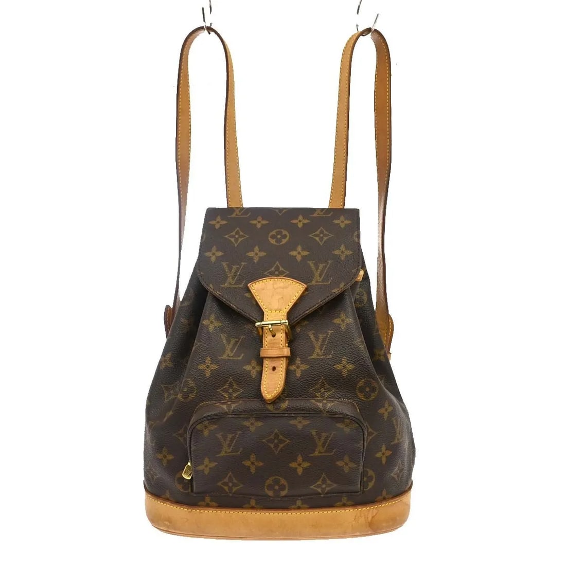 Louis Vuitton Montsouris Vintage Monogram Canvas Backpack: Louis Vuitton Montsouris Vintage Monogram Canvas Backpack This Louis Vuitton Vintage Montsouris Backpack features the iconic monogram canvas in brown, designed specifically for women. The backpack sho