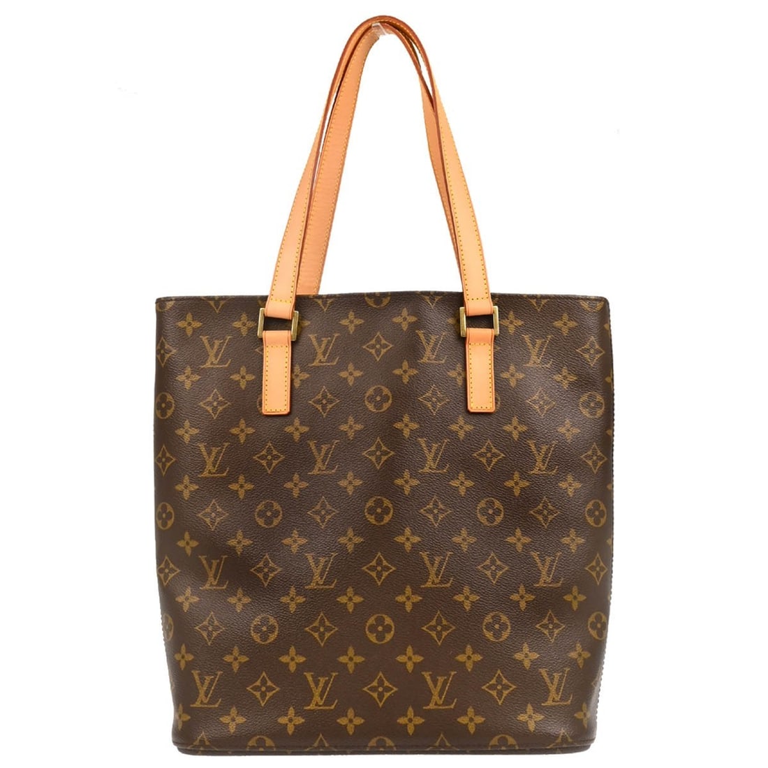 Louis Vuitton Vavin GM Monogram Canvas Large Tote M51170: Louis Vuitton Vavin GM Monogram Canvas Large Tote M51170 Vintage Louis Vuitton Vavin GM tote handbag in brown Monogram canvas with leather trim and double handles. This open-top tote features a brown 