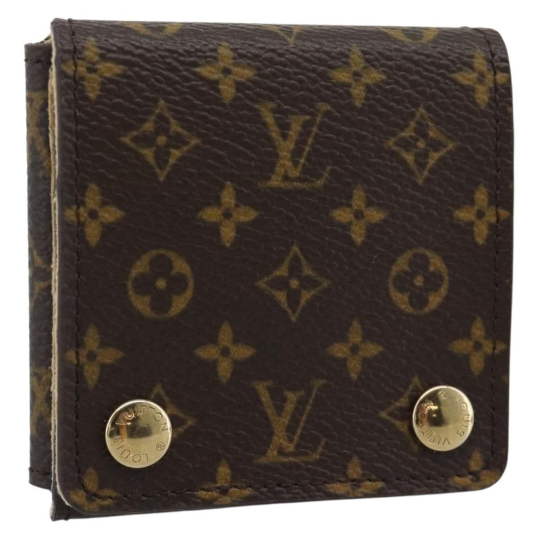 Louis Vuitton Monogram Canvas Jewelry Box Case Made in France (1 of 18)