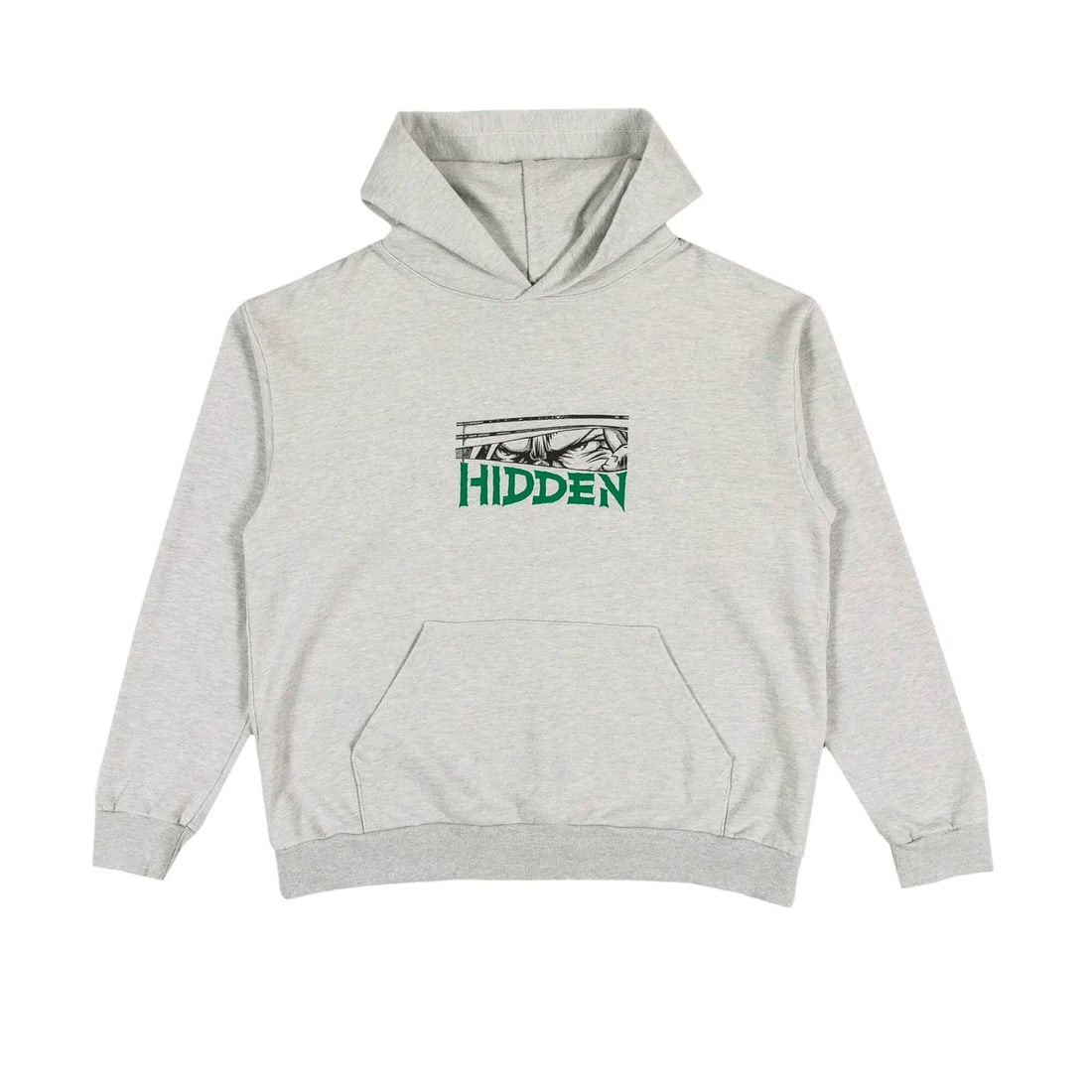 Hidden Blinds Heather Gray Cotton Pullover Hoodie Large (1 of 1)