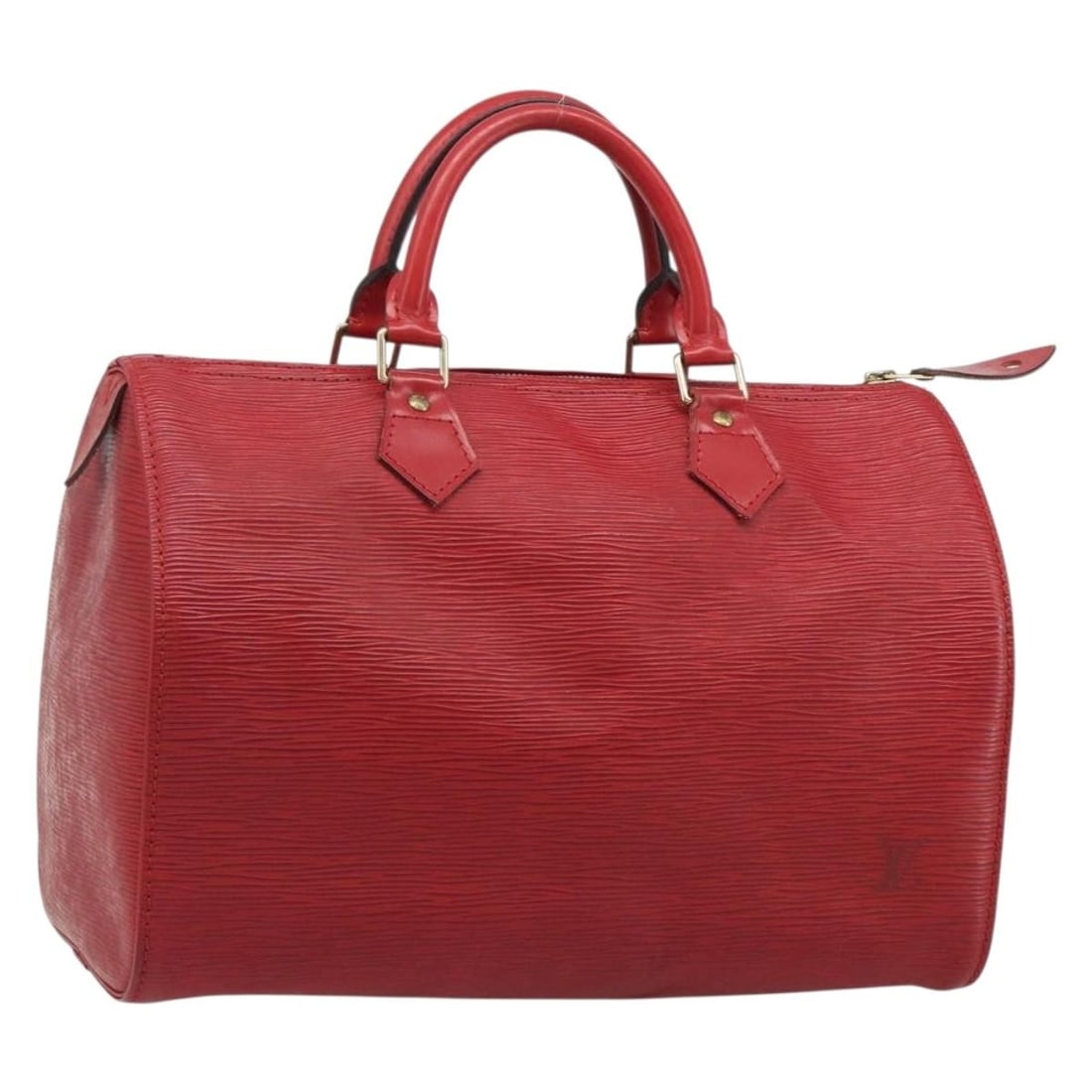 Louis Vuitton M43007 Speedy 30 Epi Leather Handbag Castilian Red (1 of 18)