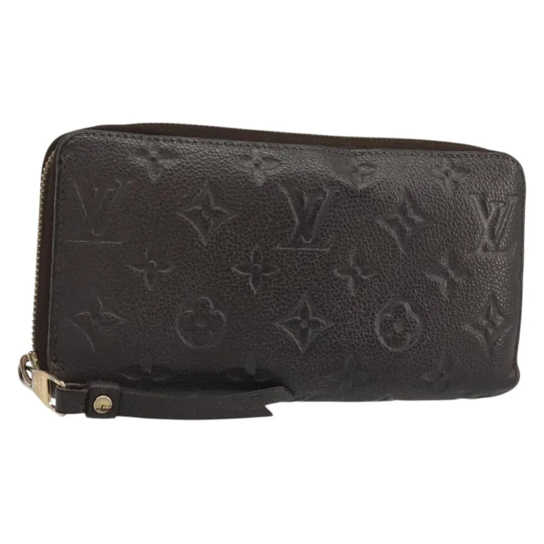Louis Vuitton Zippy Wallet NM Brown Leather France: Louis Vuitton Zippy Wallet NM Brown Leather France Louis Vuitton Zippy Wallet NM in brown leather, designed as a unisex wallet. Made in France, this wallet measures 19.5 cm wide by 10.5 cm high. Condi