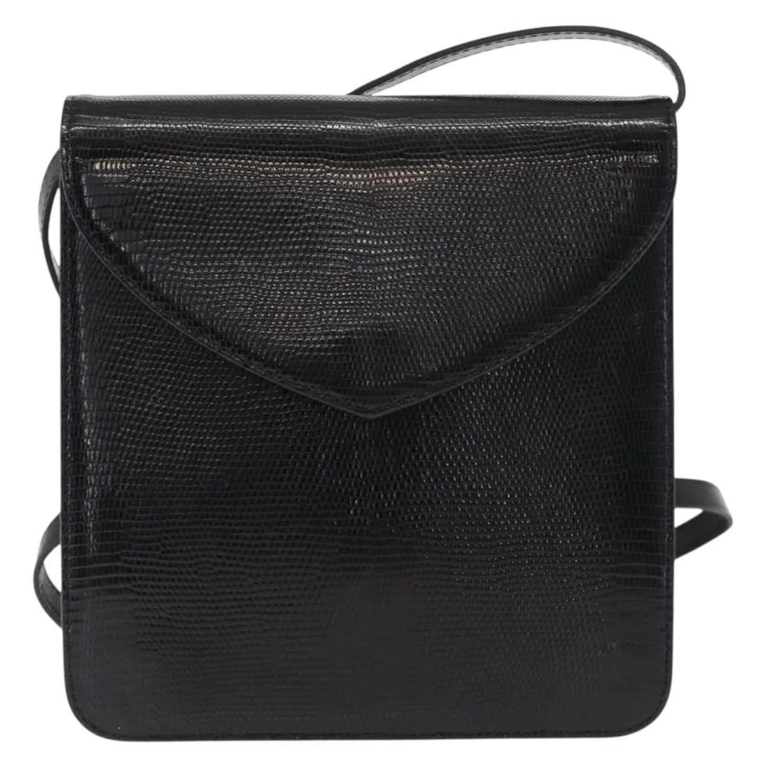 Saint Laurent Vintage shoulder bag black leather France: Saint Laurent Vintage shoulder bag black leather France Vintage Saint Laurent leather item in black, made in France. It is designed for women and measures 19 cm x 18 cm x 2 cm. Condition is good, with