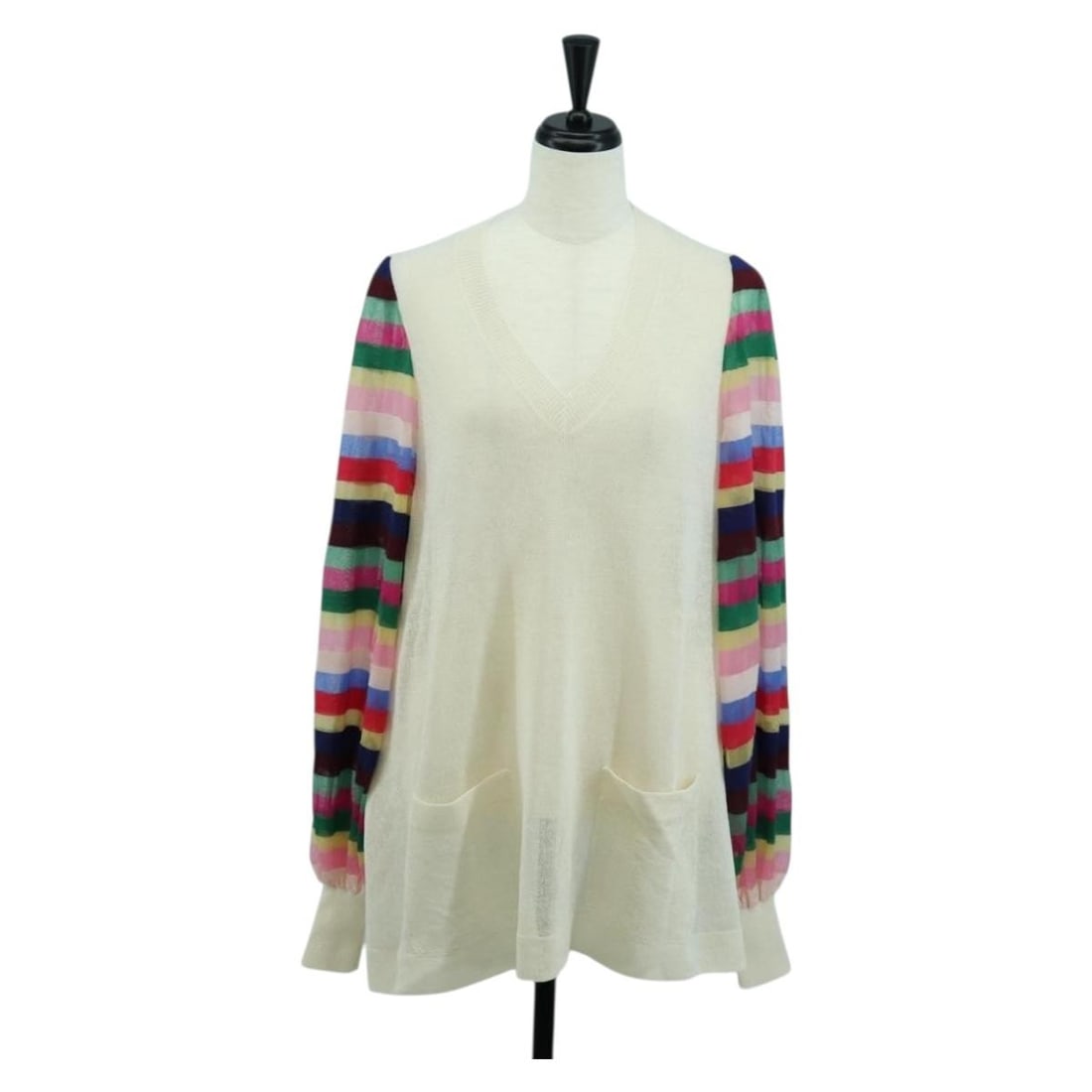 CHANEL Icon Series Silk Jacket Multicolor Size 38 CC (1 of 16)