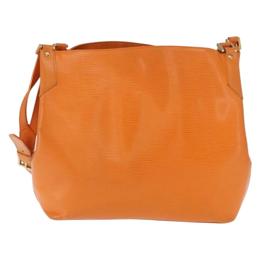 Louis Vuitton Mandara orange Epi leather shoulder handbag: Louis Vuitton Mandara orange Epi leather shoulder handbag The Louis Vuitton Mandara Handbag is crafted from orange Epi leather and designed for women. This handbag features a structured silhouette wit