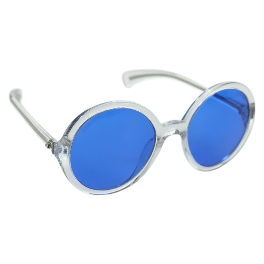 Clear Plastic 71287A Sunglasses by CHANEL with Case (1 of 18)