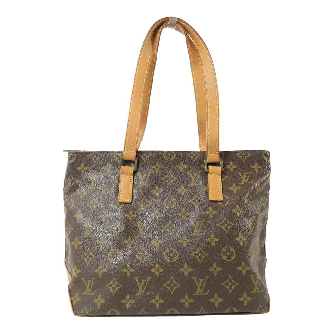 Louis Vuitton M51149 Cabas Piano Monogram PVC Tote Brown (1 of 17)