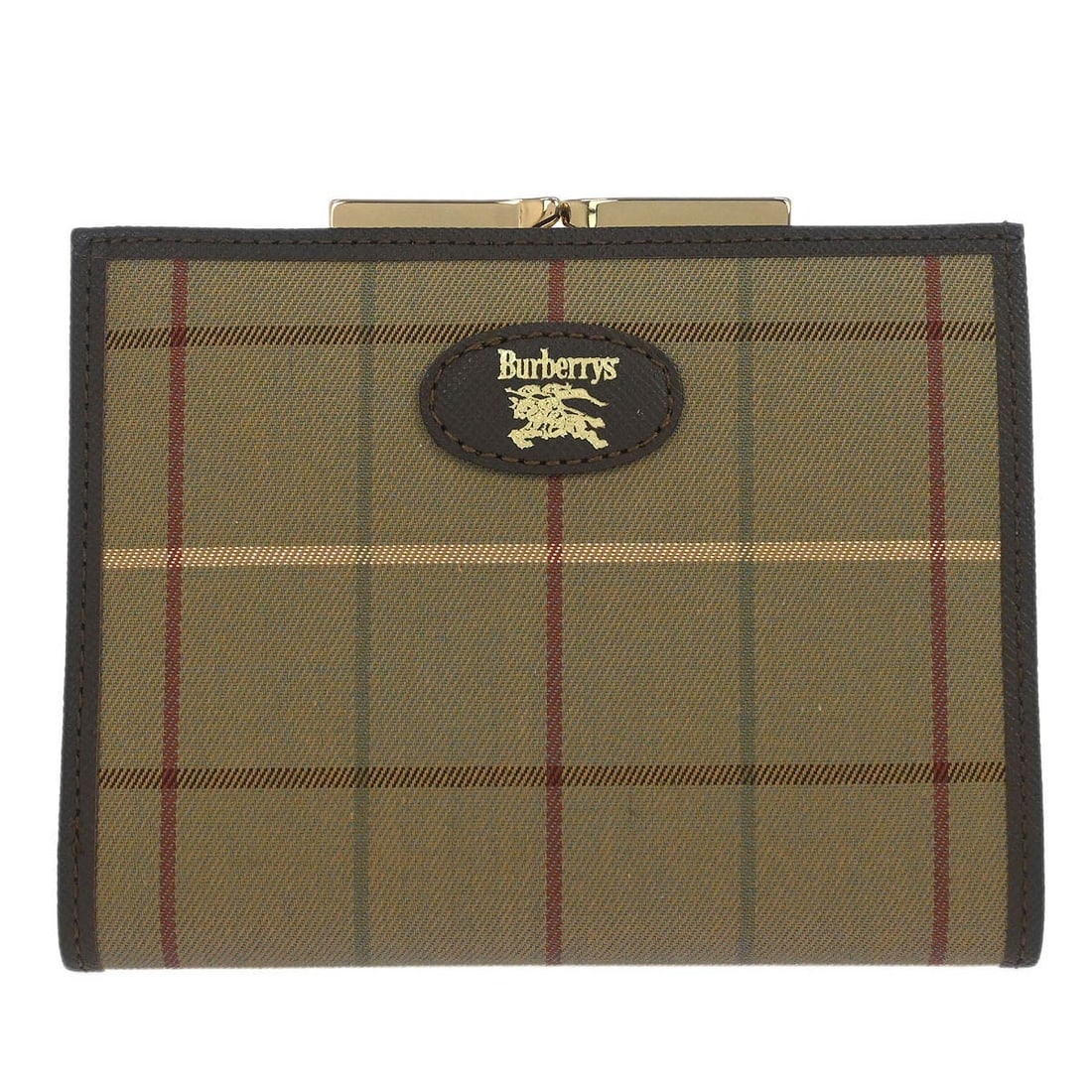 Burberrys Burberry Check Zip Around Wallet Beige Leather: Burberrys Burberry Check Zip Around Wallet Beige Leather Women's Burberrys zip-around wallet in beige Burberry Check pattern. Made in Italy, this vintage wallet is crafted from canvas and leather and 