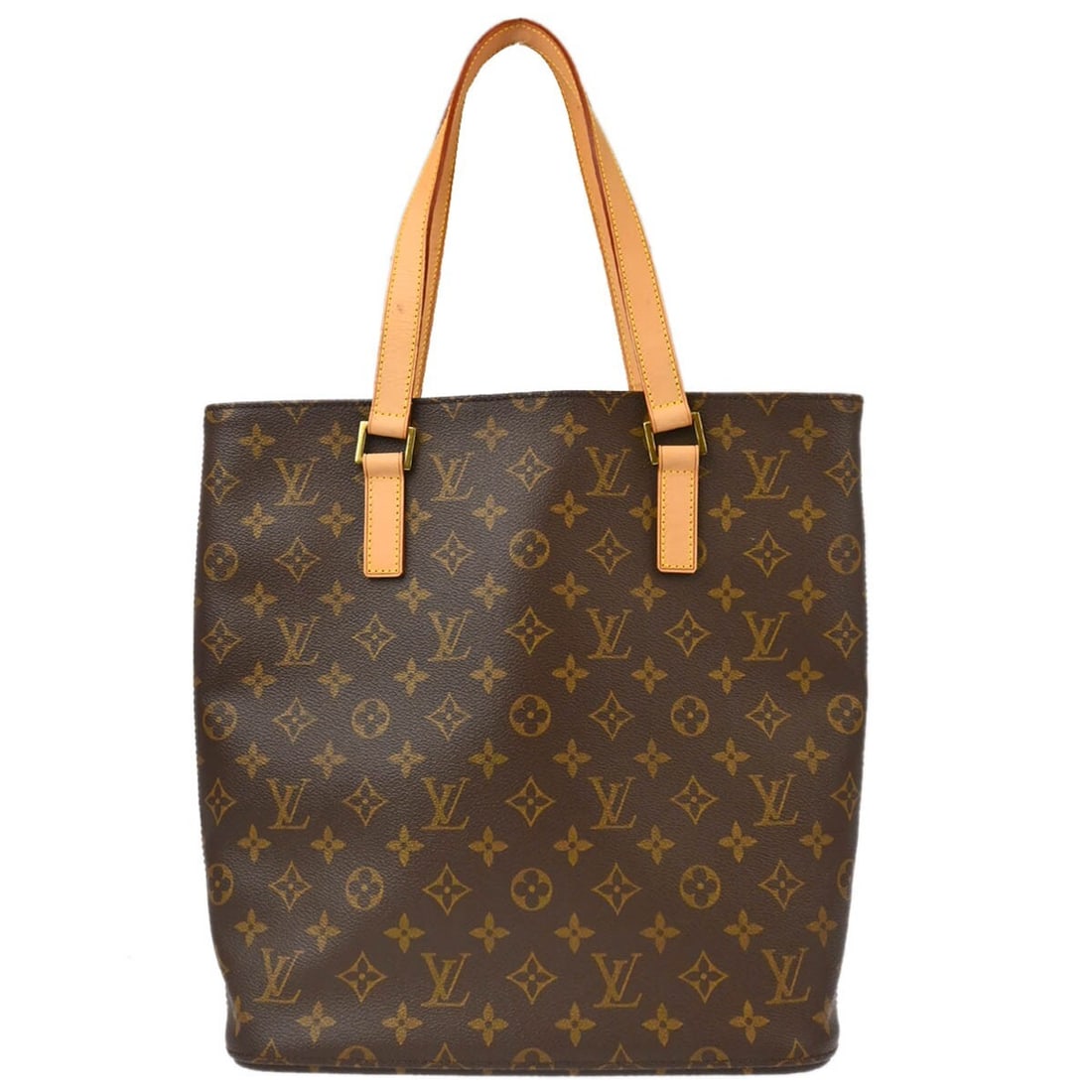 Louis Vuitton Vavin GM Monogram Canvas Tote Bag M51170: Louis Vuitton Vavin GM Monogram Canvas Tote Bag M51170 Vintage Louis Vuitton Vavin GM tote handbag in brown Monogram canvas with leather trim and double handles. This open-top bag features logo accent
