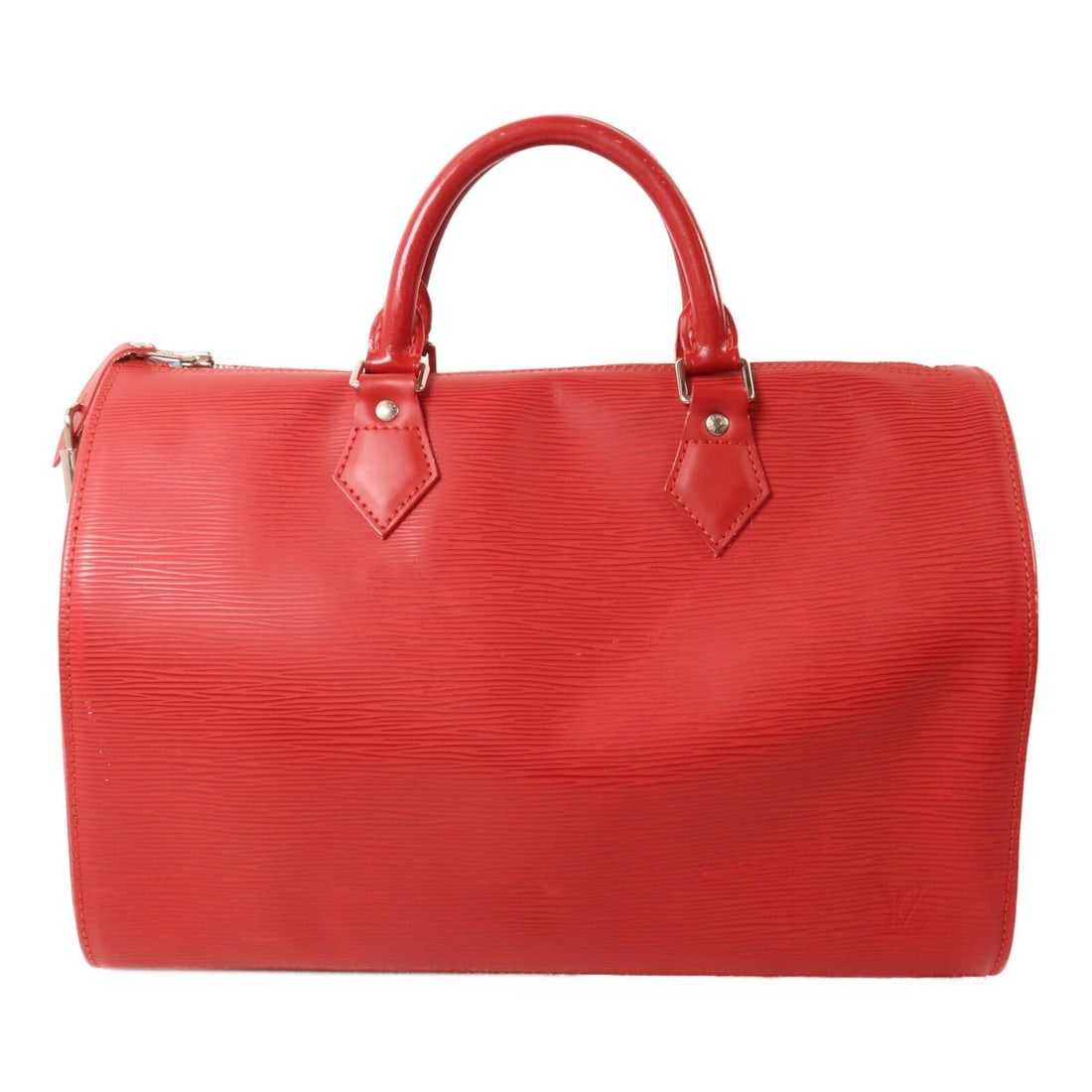 Louis Vuitton Speedy 35 Red Epi Calfskin Handbag M42997 (1 of 18)