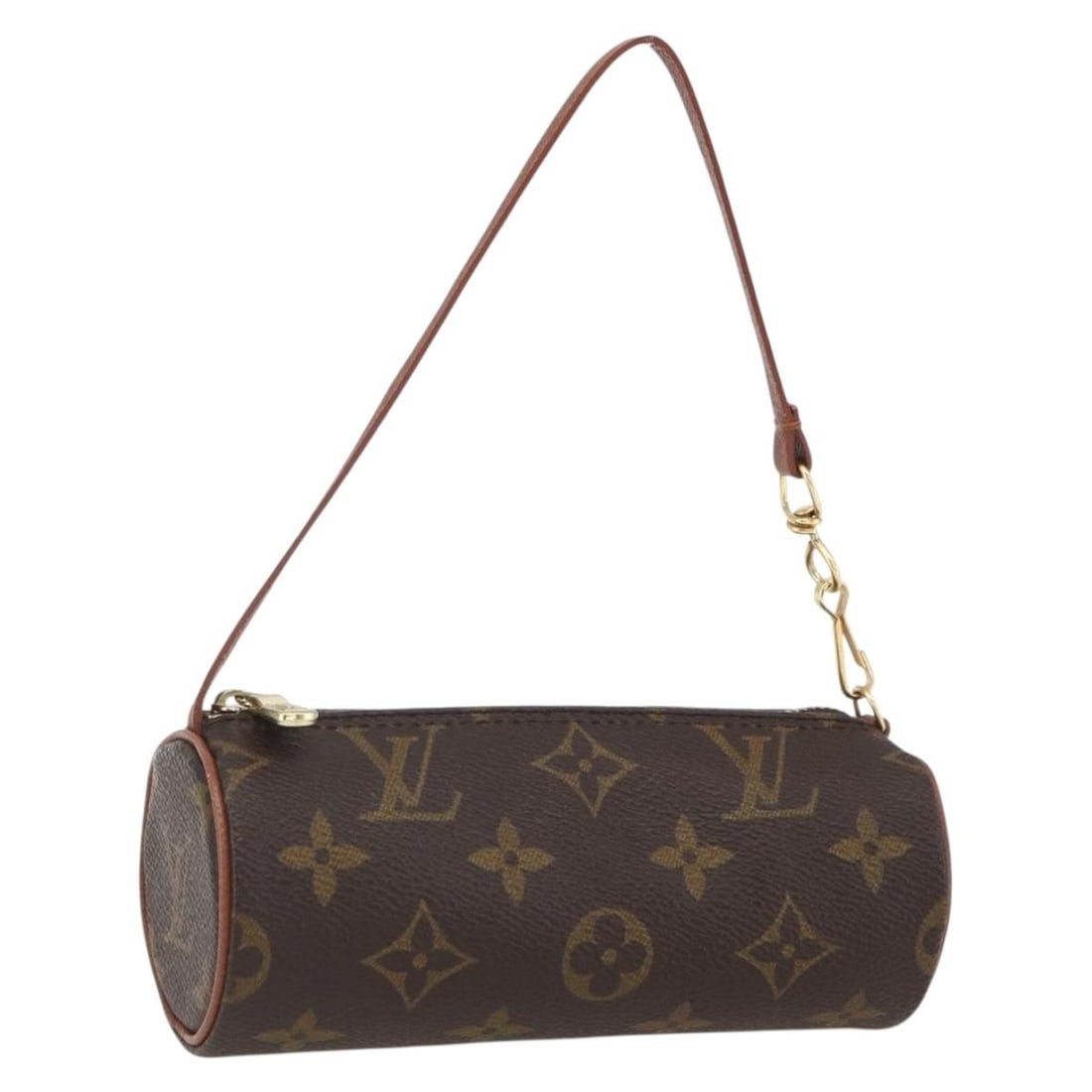 Louis Vuitton Papillon Monogram Canvas Pouch Made in France: Louis Vuitton Papillon Monogram Canvas Pouch Made in France Louis Vuitton Monogram Papillon pouch in Monogram Canvas, made in France. The pouch measures approximately W15.5 cm x H6 cm x D6 cm (W6.1 x 
