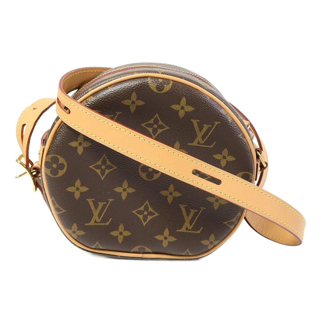 Louis Vuitton M45578 Boite Chapeau Souple PM Monogram Shoulder Bag: Louis Vuitton M45578 Boite Chapeau Souple PM Monogram Shoulder Bag A Louis Vuitton Boite Chapeau Souple PM shoulder bag in brown monogram PVC coated canvas. It features a shoulder strap, one open inte