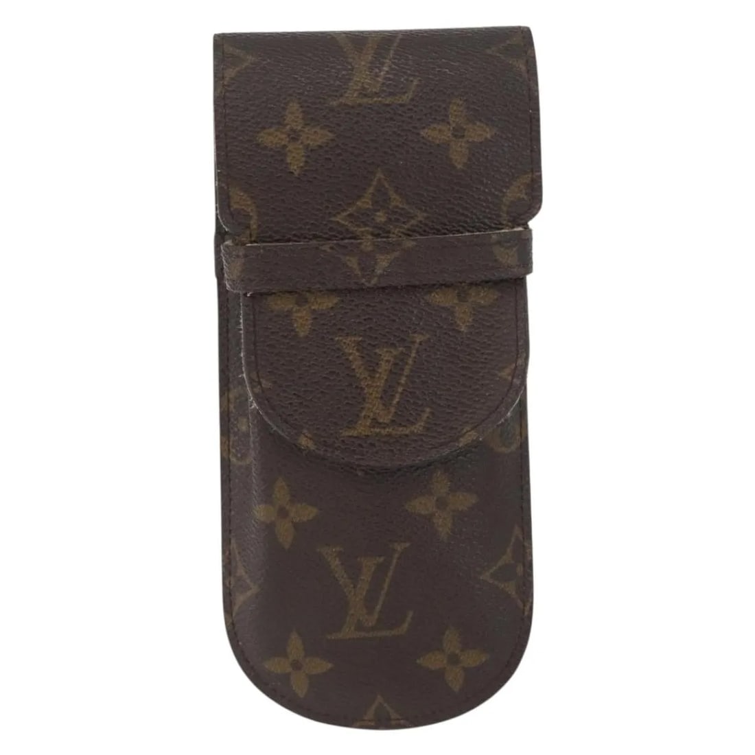Louis Vuitton Brown Canvas Eyeglass Case Etui a Lunette Unisex (1 of 18)