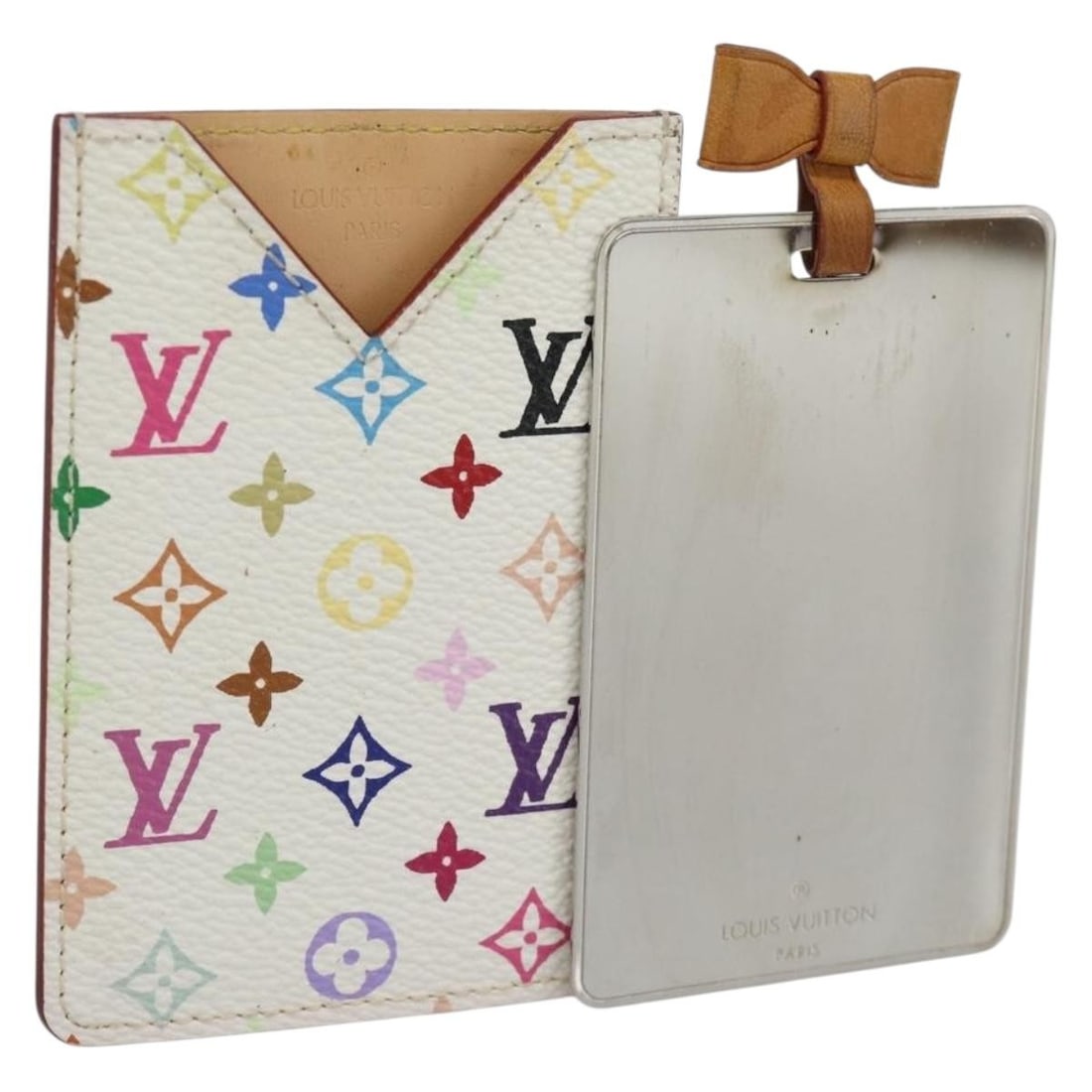 Louis Vuitton M92651 Monogram Multicolor Hand Mirror White (1 of 18)