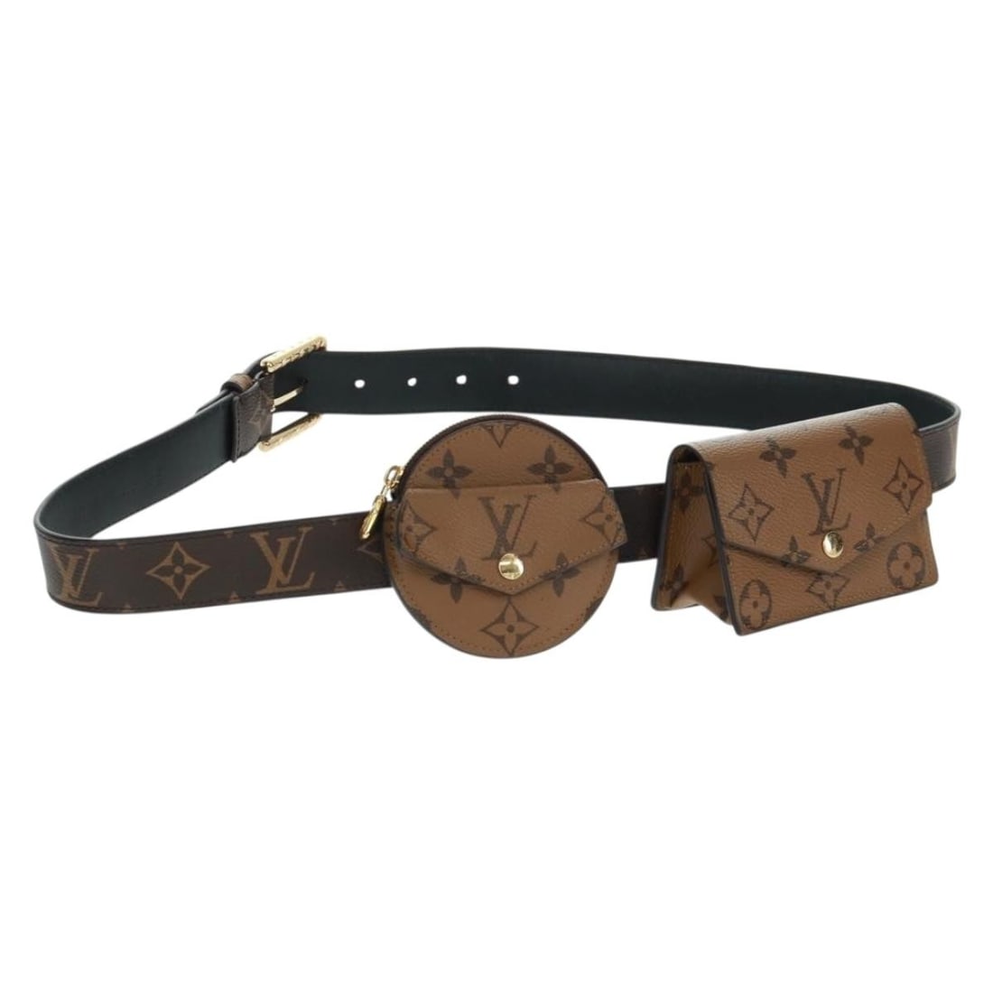 Louis Vuitton Ceinture Daily multi pocket pouch in Monogram Reverse canvas (1 of 18)