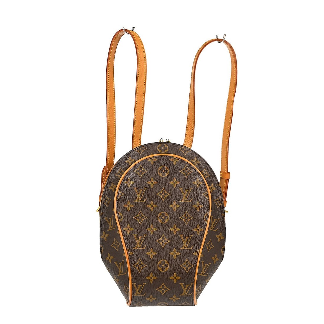 Louis Vuitton Ellipse Sac a Dos Monogram Canvas Small Backpack M51125: Louis Vuitton Ellipse Sac a Dos Monogram Canvas Small Backpack M51125 Louis Vuitton Monogram Ellipse Sac a Dos backpack, style M51125, is a small women's backpack in brown Monogram canvas and leather 