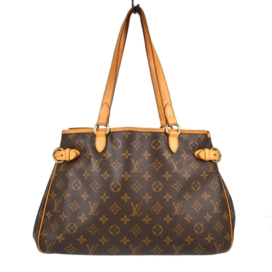 Louis Vuitton Batignolles Horizontal Monogram Canvas Tote M51154: Louis Vuitton Batignolles Horizontal Monogram Canvas Tote M51154 Vintage Louis Vuitton Batignolles Horizontal tote bag in brown monogram canvas with leather trim. This women's bag features hook-and-lo