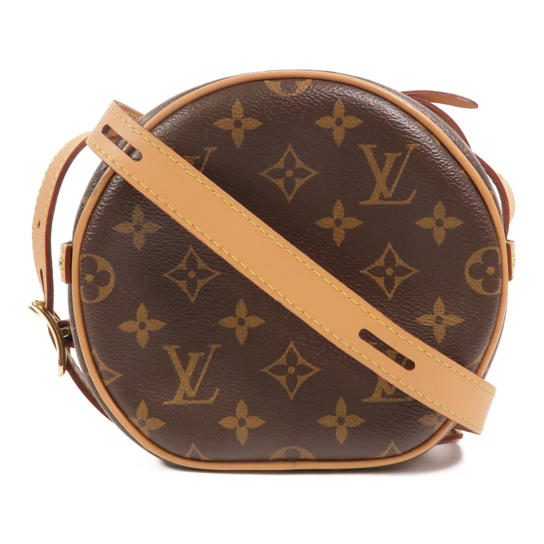 Louis Vuitton M45149 Boite Chapeau Souple PM Monogram Shoulder Bag: Louis Vuitton M45149 Boite Chapeau Souple PM Monogram Shoulder Bag Louis Vuitton LV Boite Chapeau Souple PM shoulder bag, model M45149, in brown monogram and PVC coated canvas. The bag features a shou