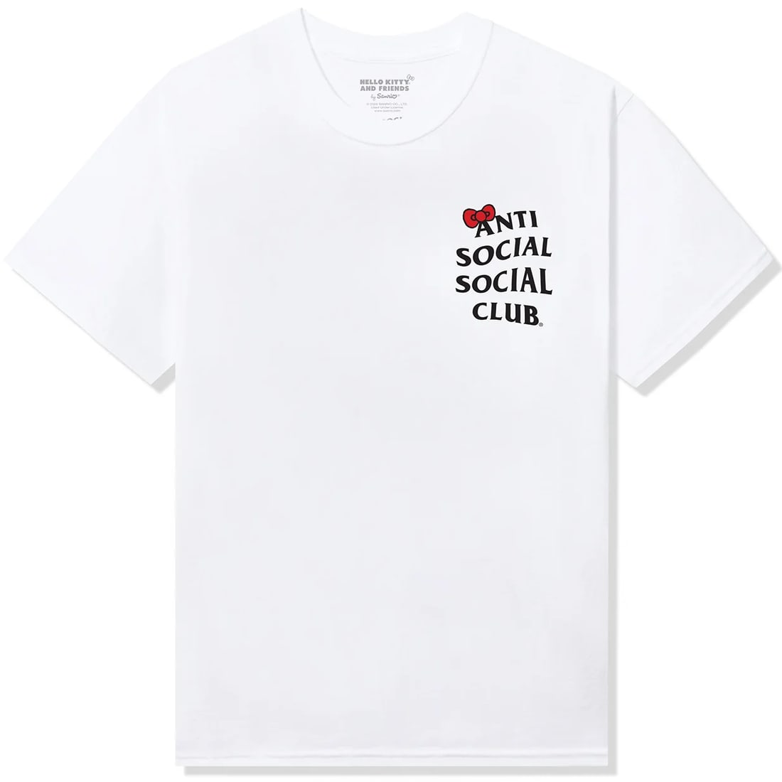 White Hello Kitty Faces Tee Anti Social Social Club Small (1 of 2)