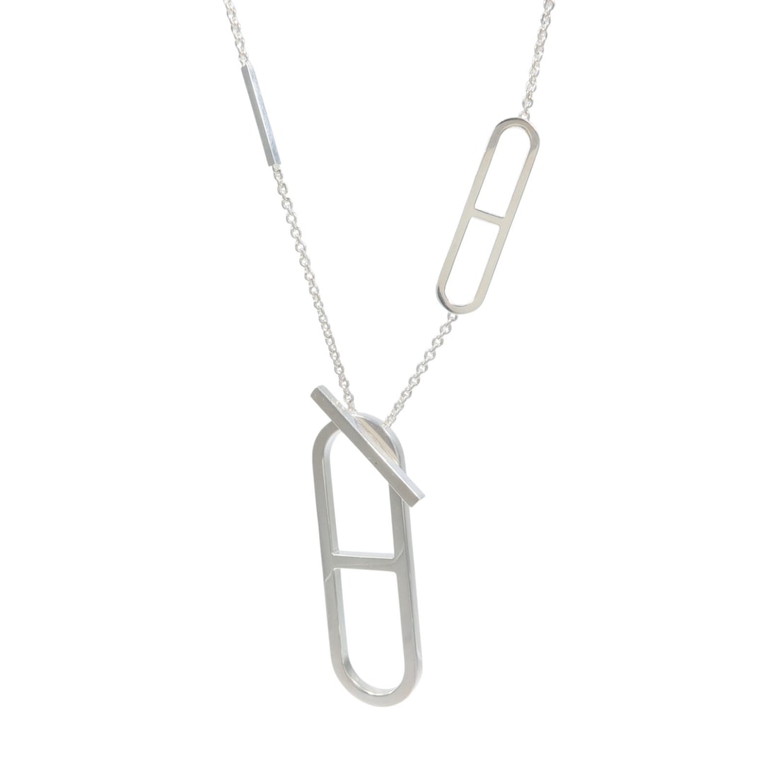 Hermes Ever Chaine d Ancre 925 Silver Necklace (1 of 8)