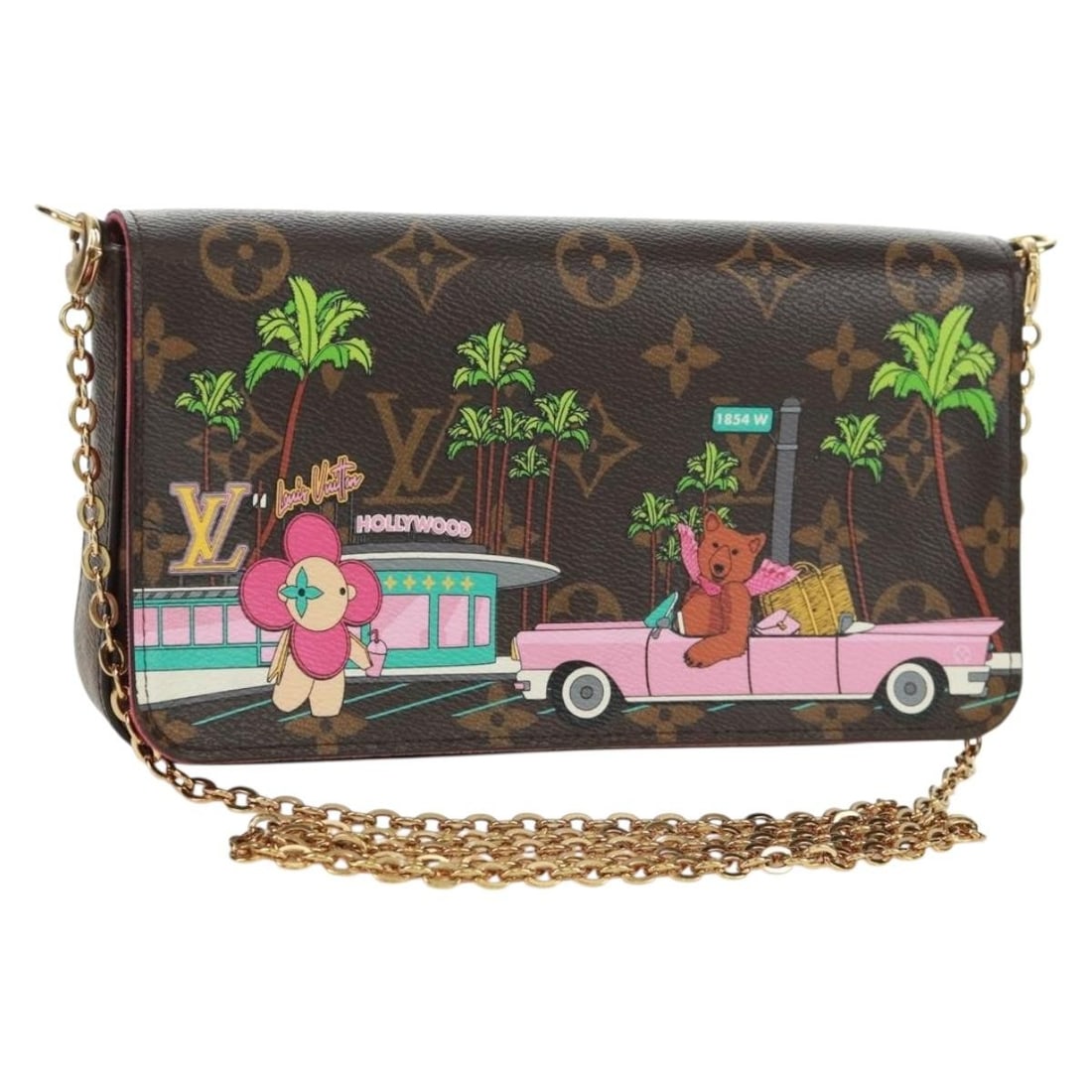 Louis Vuitton M80859 Vivienne Pochette Felice Monogram Canvas Shoulder Bag (1 of 18)