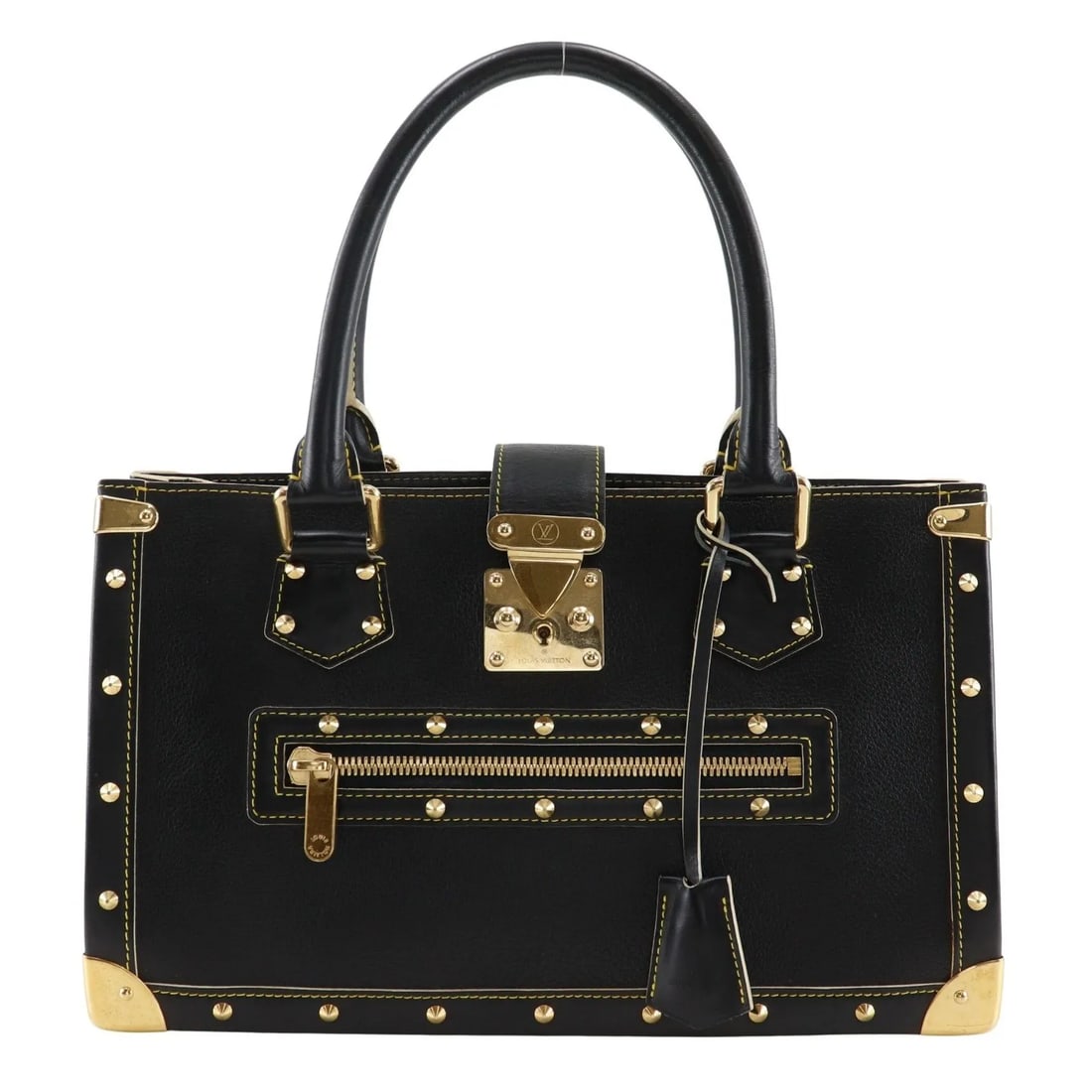 Louis Vuitton Suhali Le Fabuleux Black Leather Handbag (1 of 12)