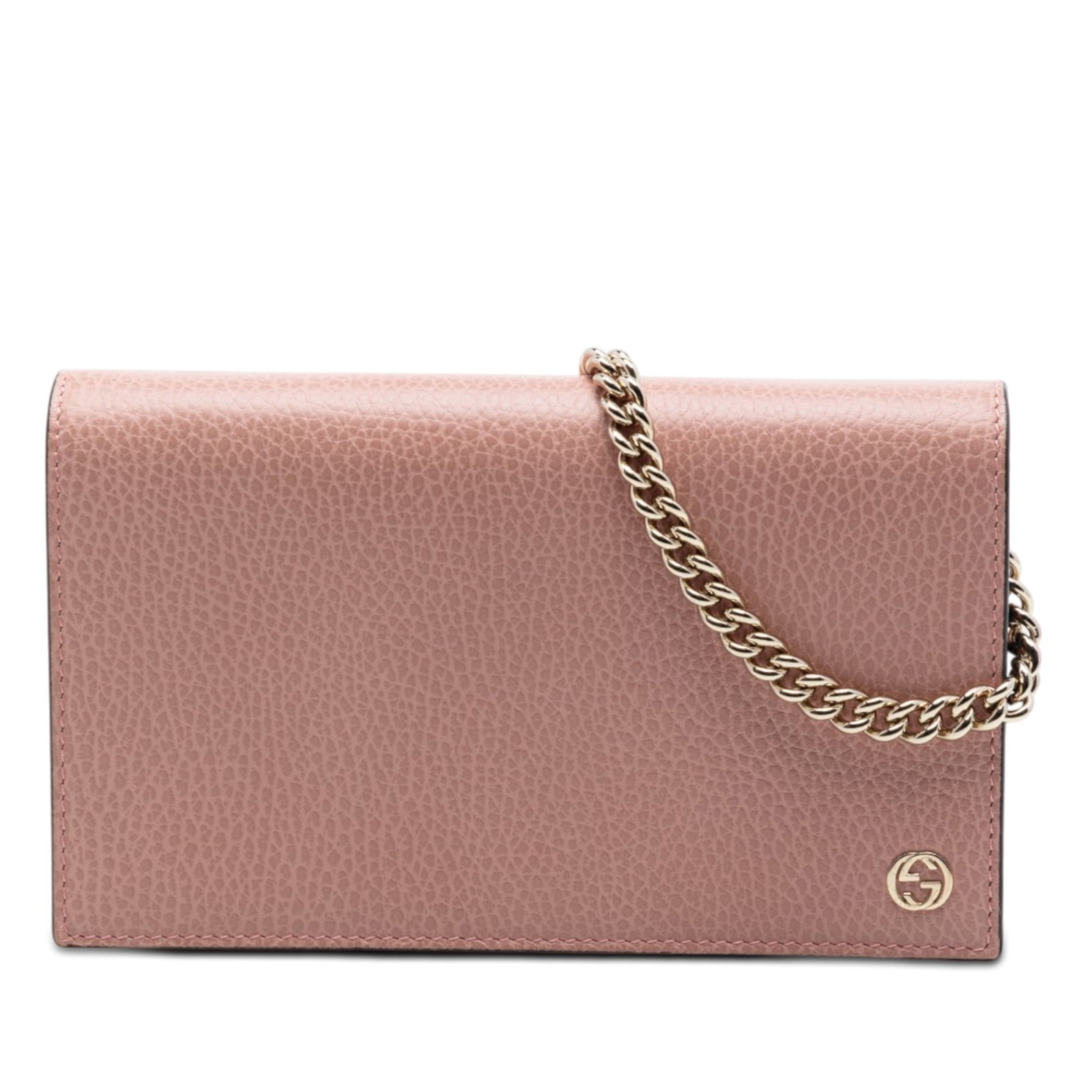 Gucci Betty Wallet on Chain Pink Leather Shoulder Bag (1 of 6)