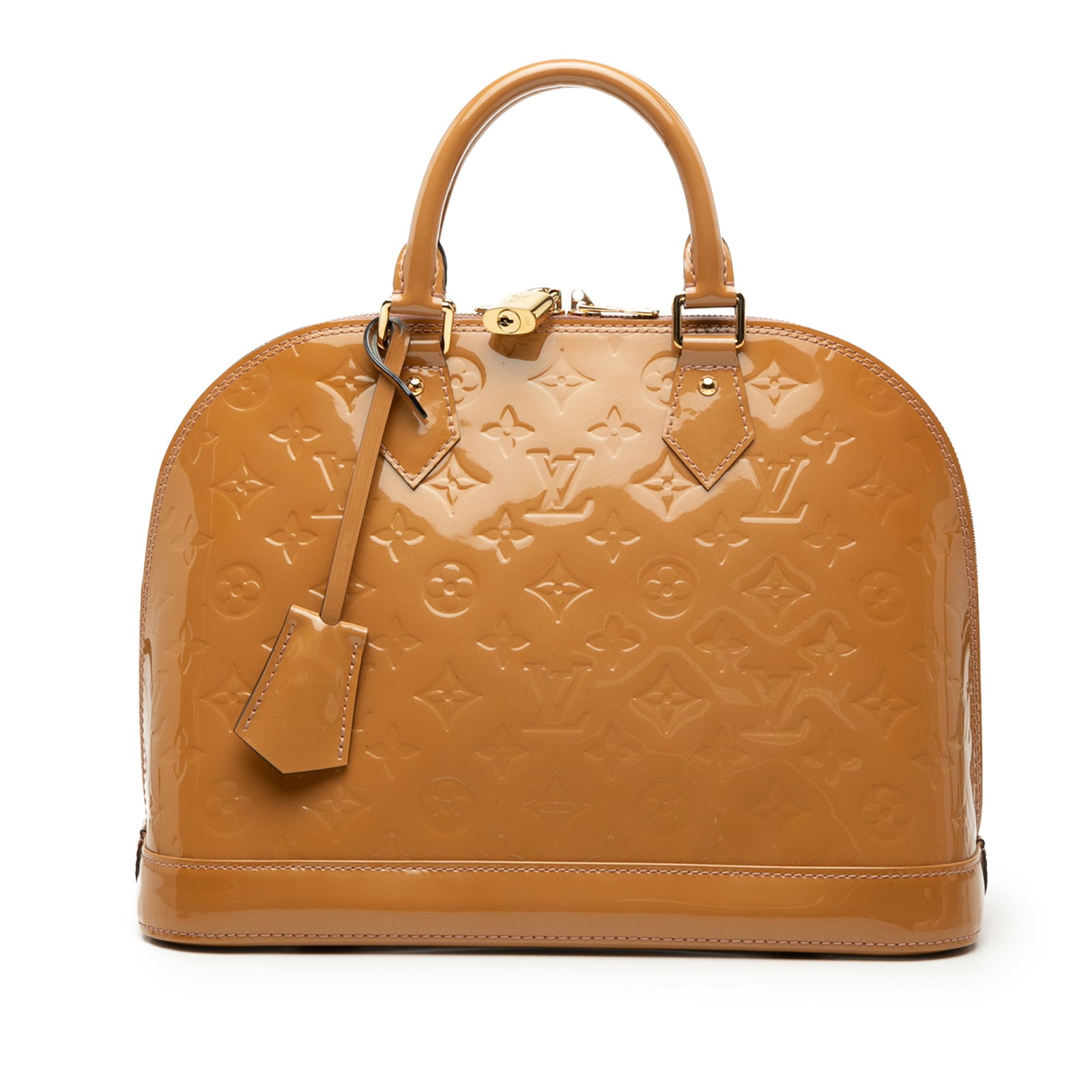 Louis Vuitton Alma PM Monogram Vernis Leather Handbag (1 of 8)