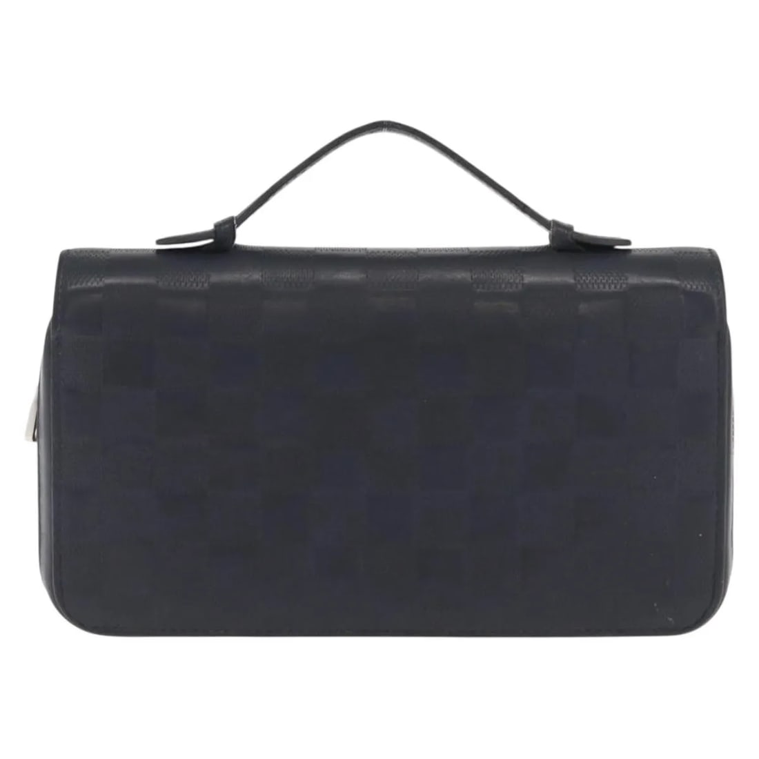 Louis Vuitton Zippy XL black leather wallet with Damier pattern: Louis Vuitton Zippy XL black leather wallet with Damier pattern The Louis Vuitton Zippy XL in Damier leather is a women's wallet crafted in black leather. It features a spacious design with multiple c