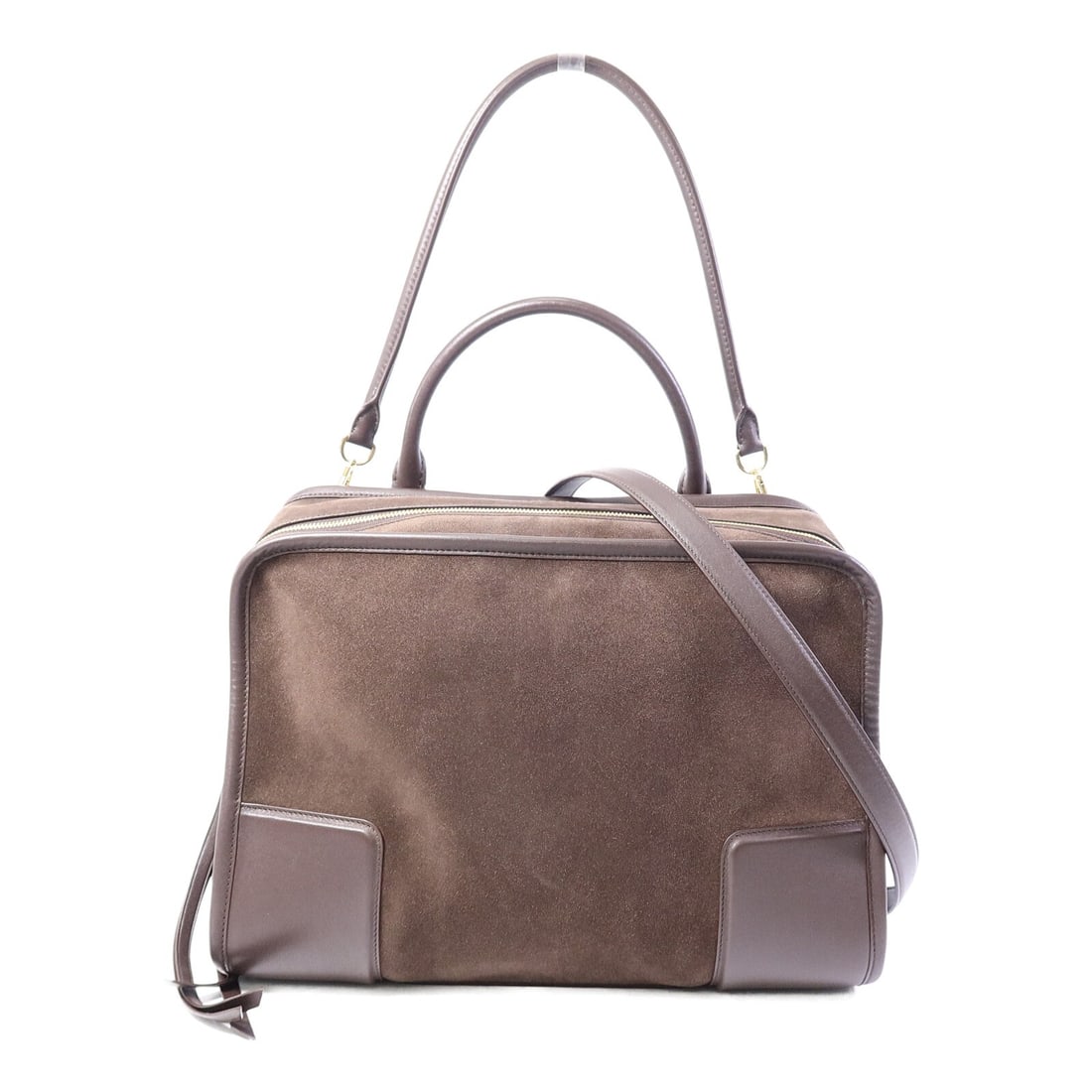 LOEWE Amazona 180 Large Brown Calfskin 2 Way Shoulder Bag (1 of 15)