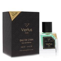 Vertus Eau De Cyan Eau De Parfum Spray (Unisex) By Vertus: Vertus Eau De Cyan Eau De Parfum Spray (Unisex) By Vertus Vertus Eau De Cyan Cologne by Vertus Size: 3.4 oz Eau De Parfum Spray PLEASE NOTE: Framed, Large, or heavy items do not have shipping costs in