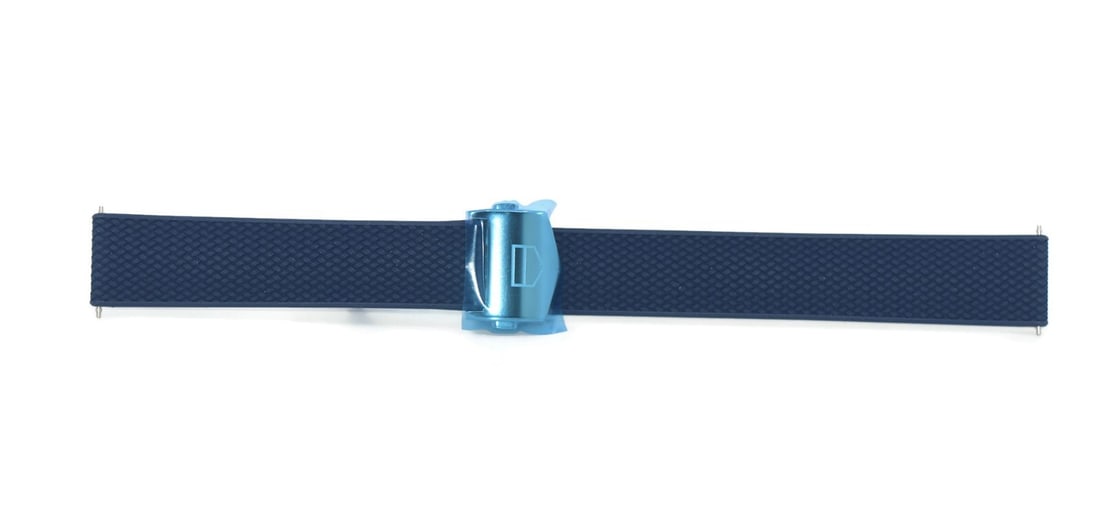 TAG Heuer Blue Rubber Watch Strap for FC5076 16mm Authentic (1 of 2)
