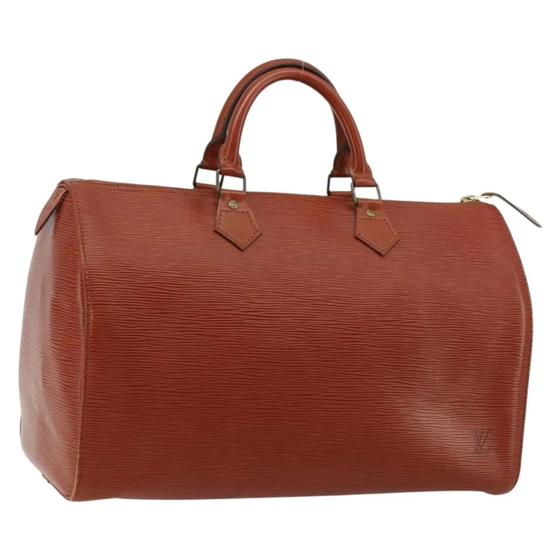 Louis Vuitton Speedy Brown Epi Leather Handbag: Louis Vuitton Speedy Brown Epi Leather Handbag This Louis Vuitton Speedy handbag is crafted from Epi leather in brown and features classic styling. Designed for women, the bag is made in France and of