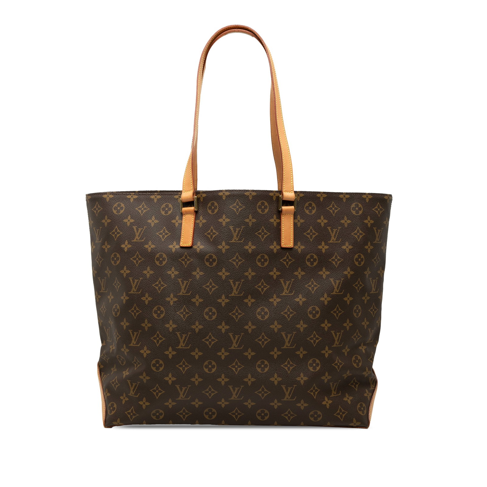 Louis Vuitton Cabas Alto Monogram Canvas Tote Bag: Louis Vuitton Cabas Alto Monogram Canvas Tote Bag Louis Vuitton Monogram Cabas Alto bag made in France. It features a monogram canvas body, flat vachetta leather shoulder straps, an open top, and inte