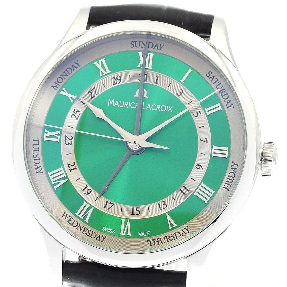 Maurice Lacroix Masterpiece 5 Hands Mens Automatic Steel Watch MP6507-SS001-610-2 (1 of 5)